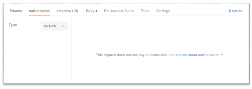 Request body JSON setting MAX_RESERVE_DAYS to 10