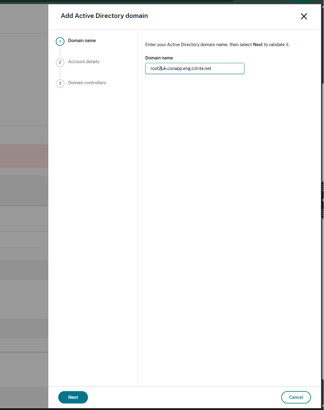 Active Directory Domain Name
