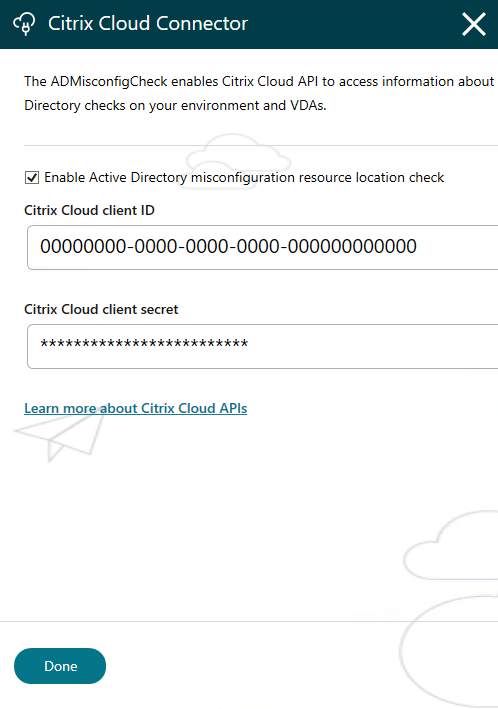 Active Directory check config