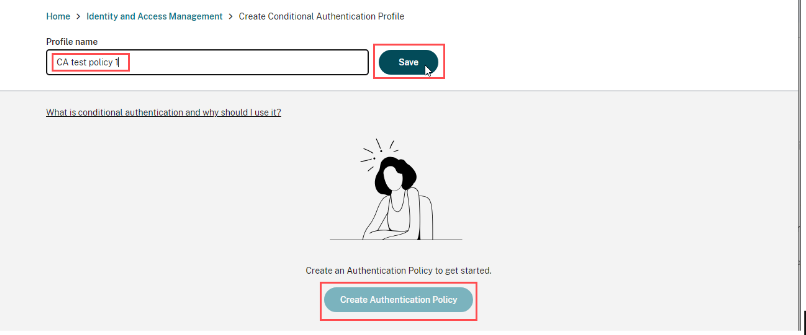 Créer une stratégie d'authentification