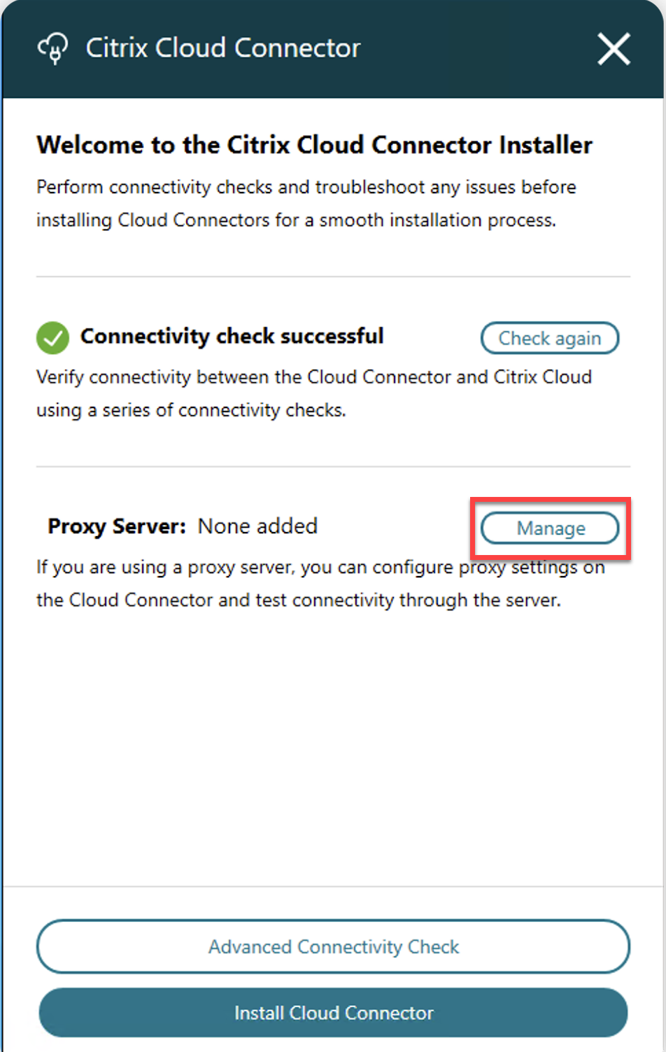 Install Cloud Connector