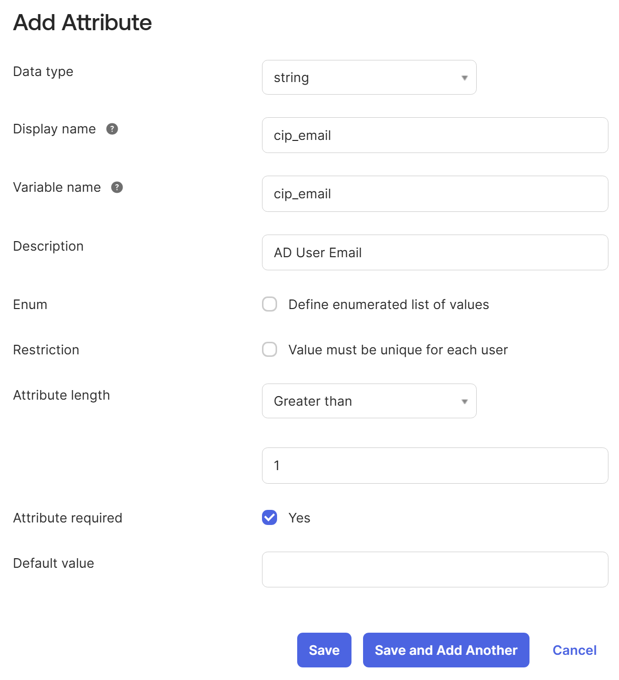 Okta OIDC Add Attribute2