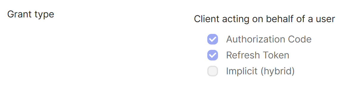 Okta OIDC GrantType