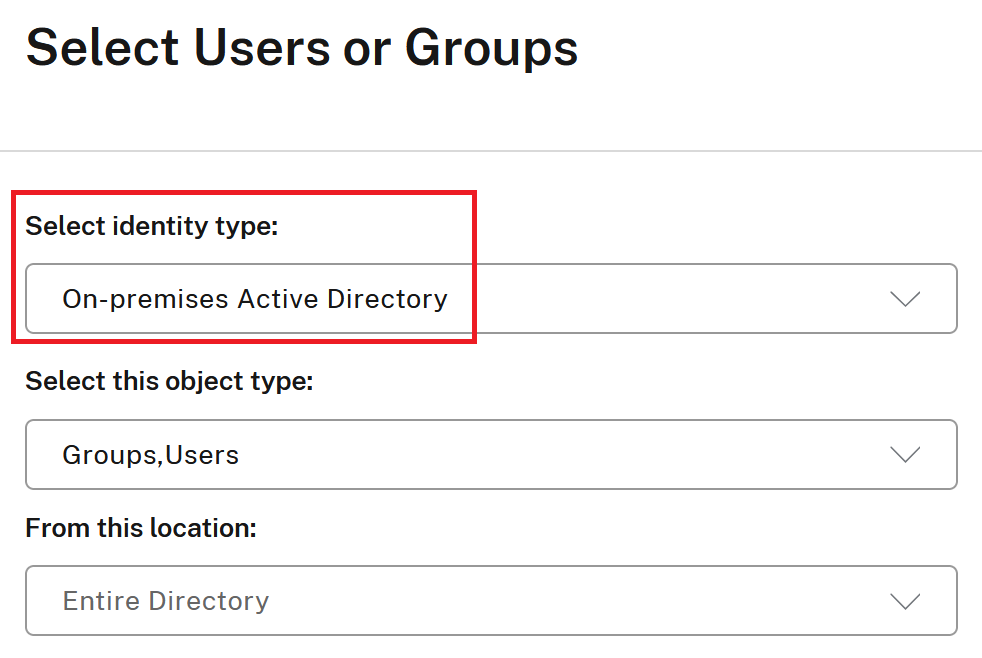 Okta OIDC Select Active Directory