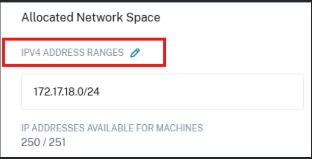 Add Address Range