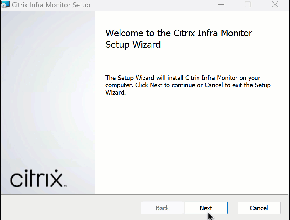 Citrix Infrastructure Monitor