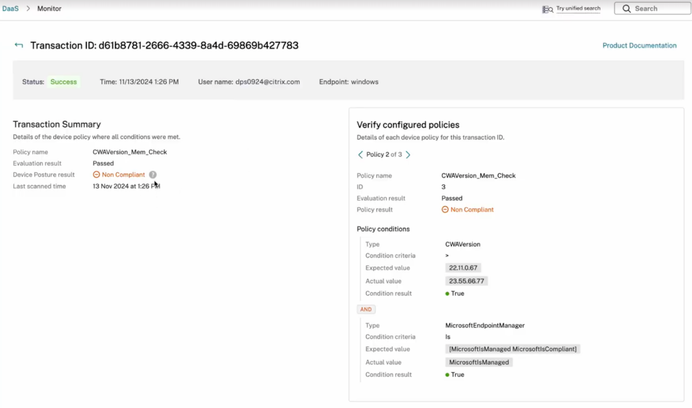 Device Posture 调查