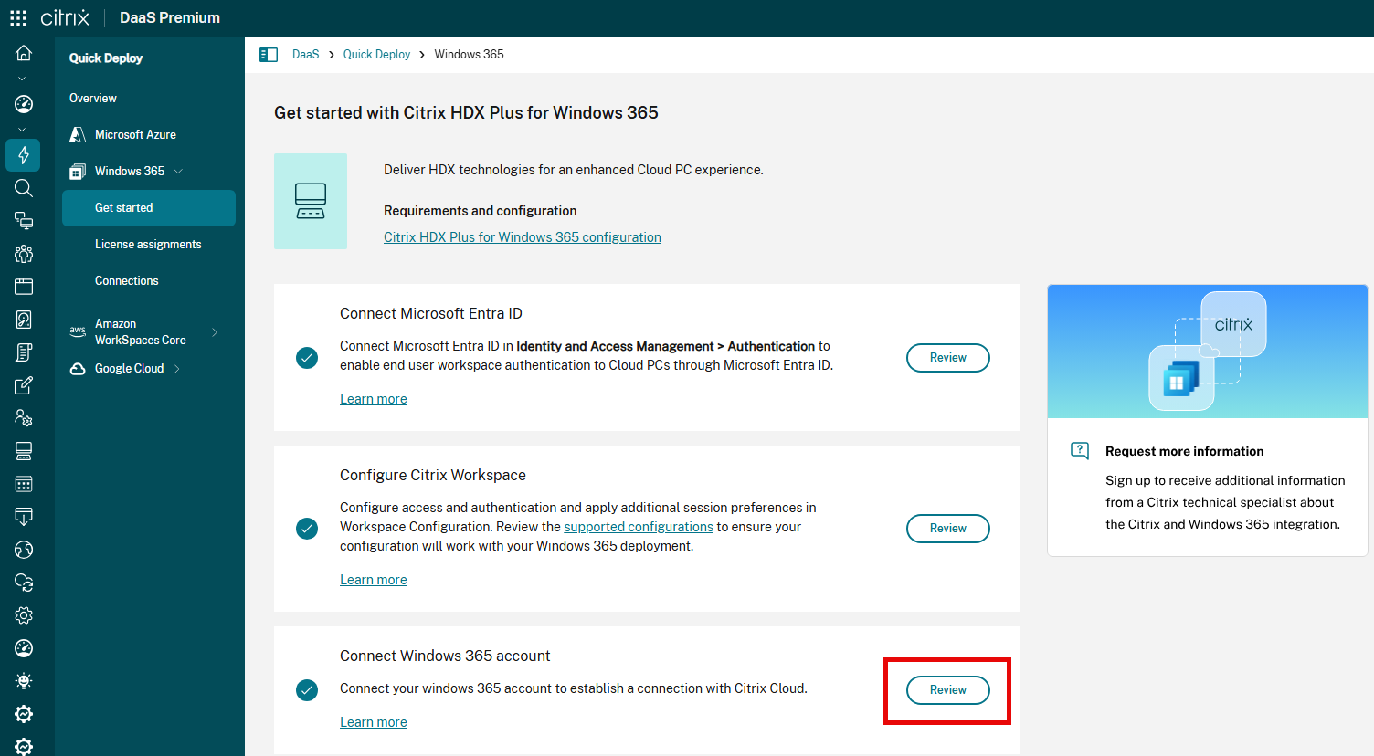 Multiple W365 Tenant Connect