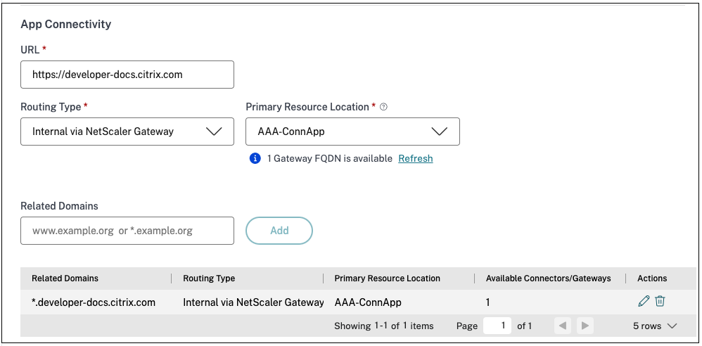 Configure routing