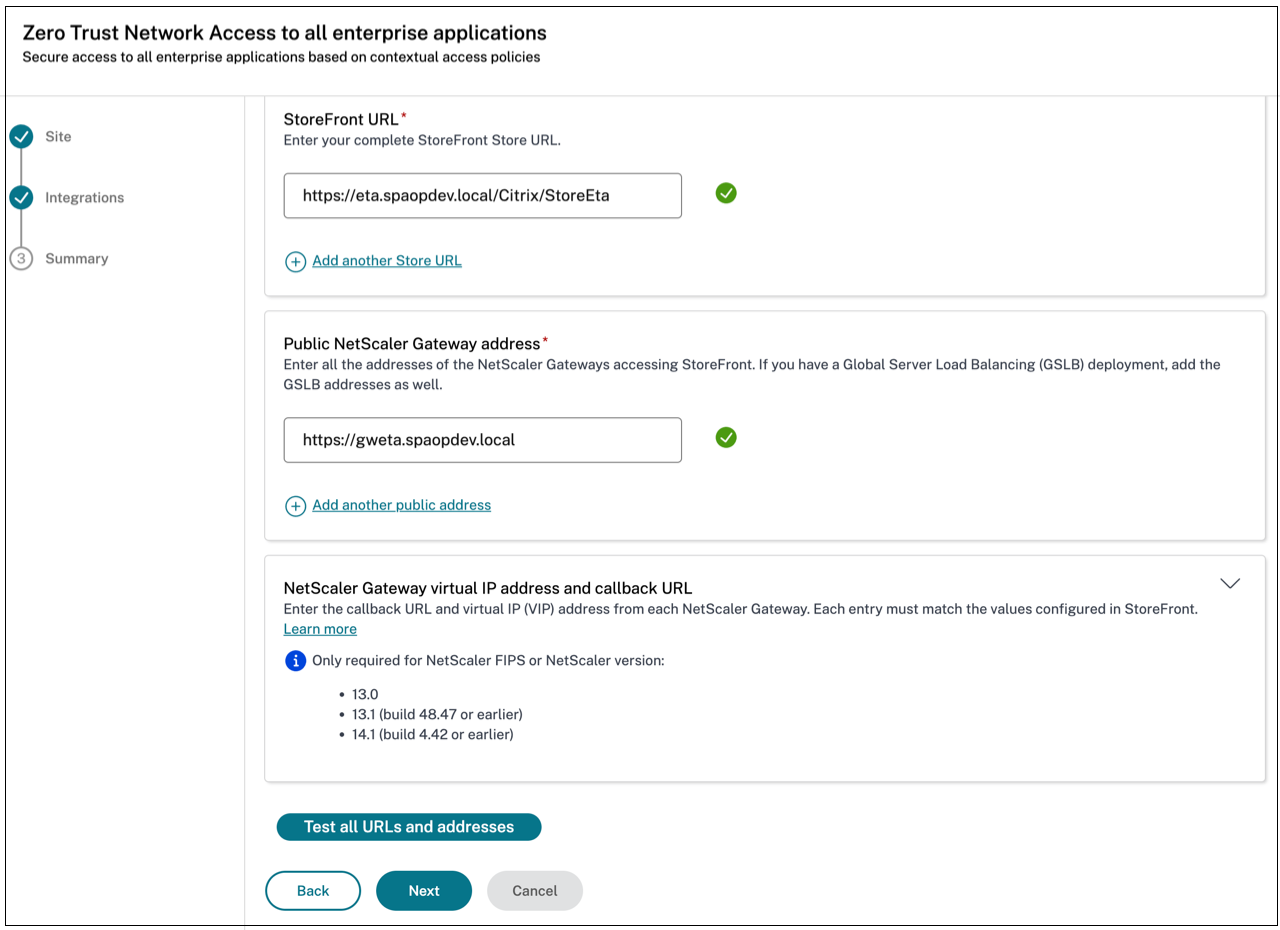 Integrate servers