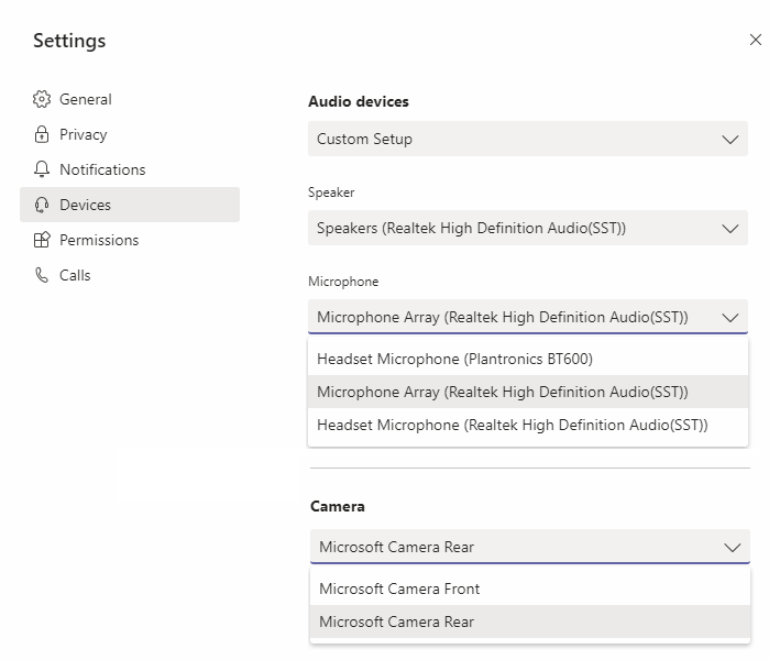 Modalità di ottimizzazione per Microsoft Teams 