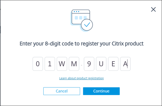 Citrix Cloudに登録