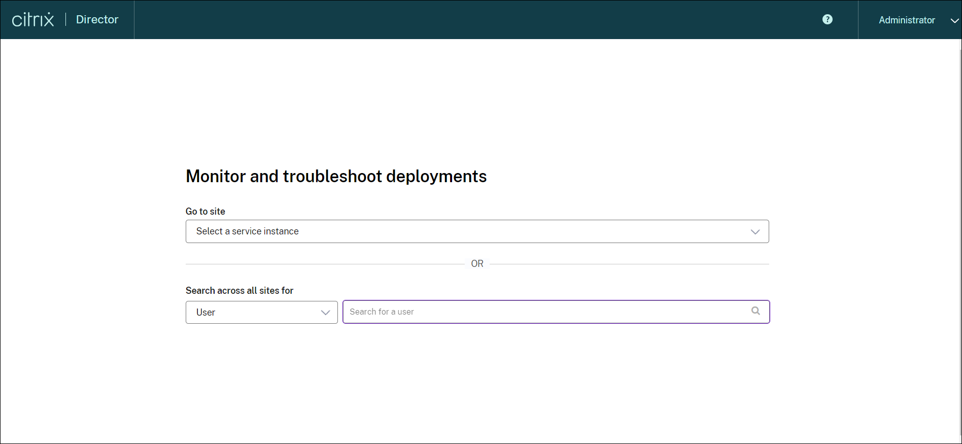 Director dashboard