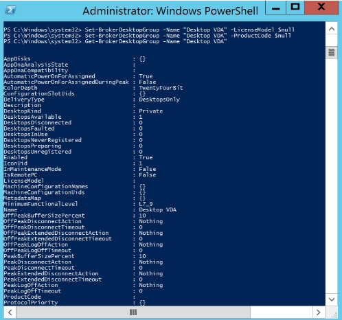 PowerShell commands