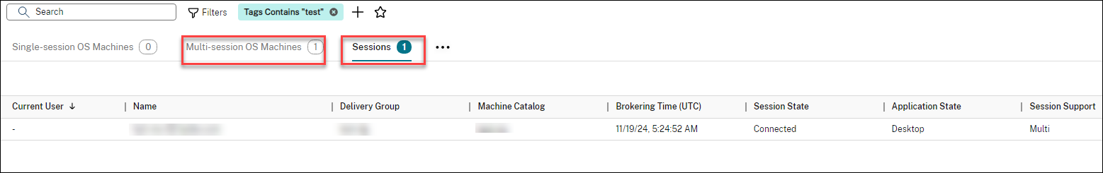 セッションのタグで検索