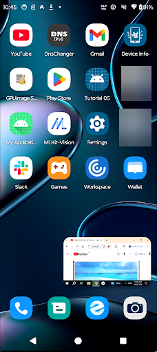 Fenêtre flottante sur d'autres appareils