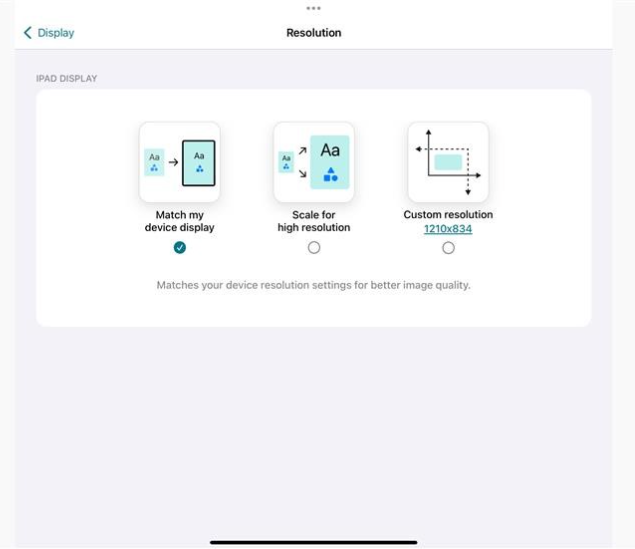 Graphic Settings Auto Sync
