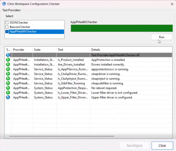 Configuration checker