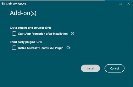 Disable appprotection addon
