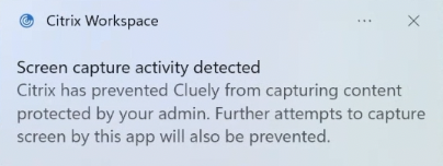 Screen capture Activity Detection