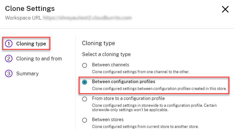 Cloning type