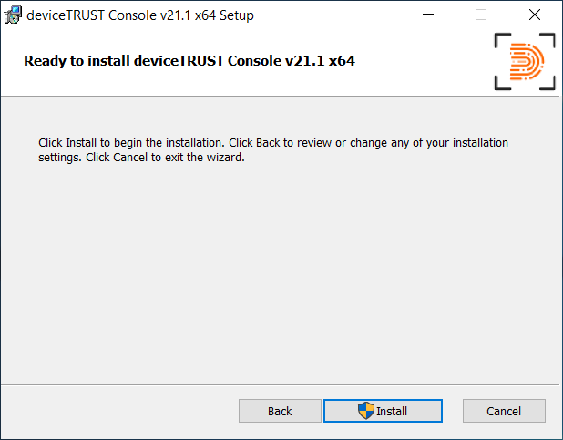 Console Installer - Ready to Install