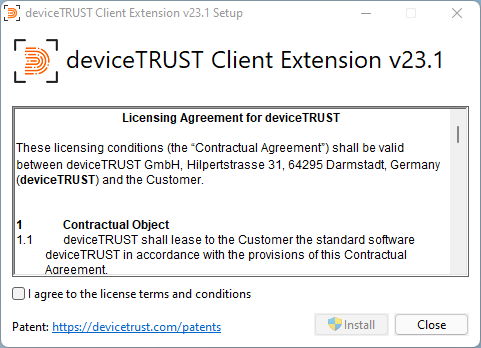 Bootstrap Client Installer - Welcome