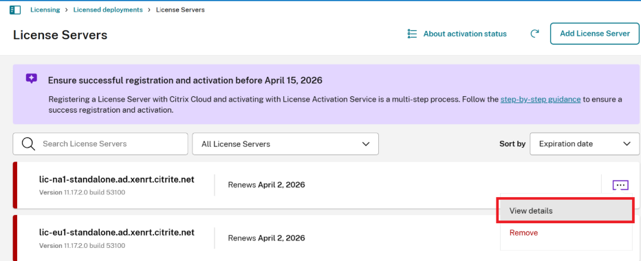 Las Troubleshooting Option