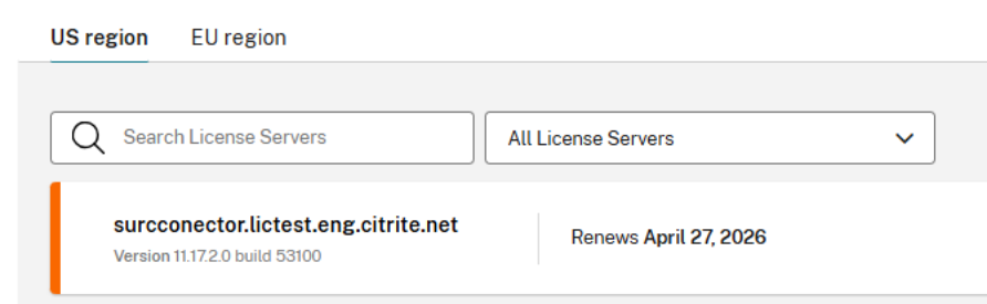 Pointing US to EU region