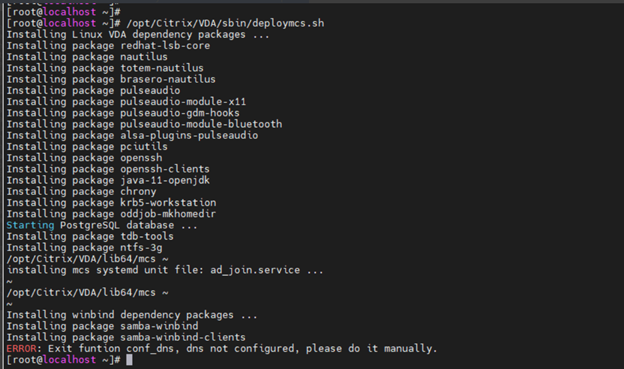 MCS deployment for non-domain-joined scenarios