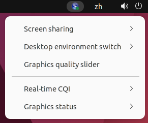 System tray icon