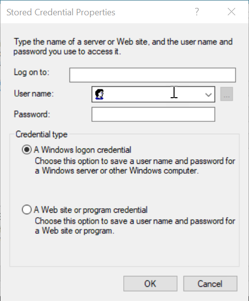 Type the FQDN or IP address of your profile storage server