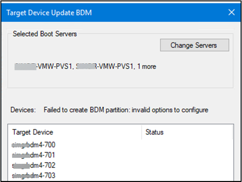 Update devices