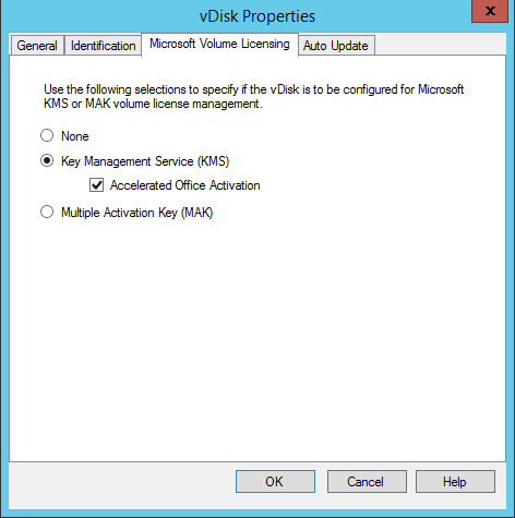 Virtual disk properties Microsoft Volume Licensing