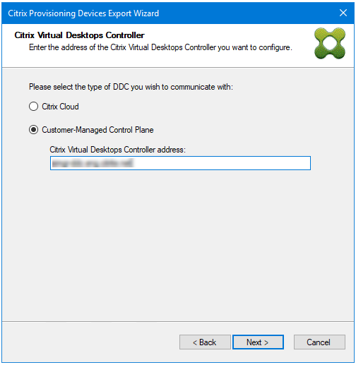 Citrix Cloud DDC CVAD Setup wizard