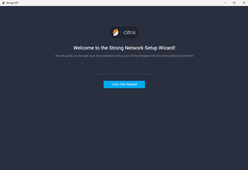 Entering the workspace URL