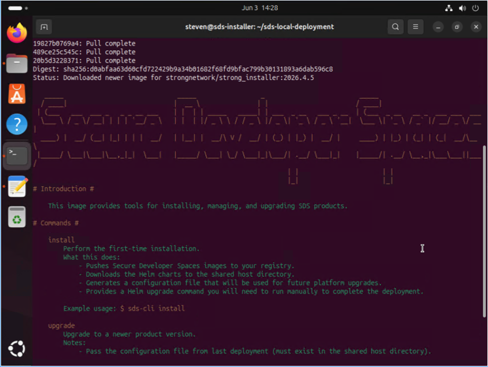 SecurSpaces Installer Container