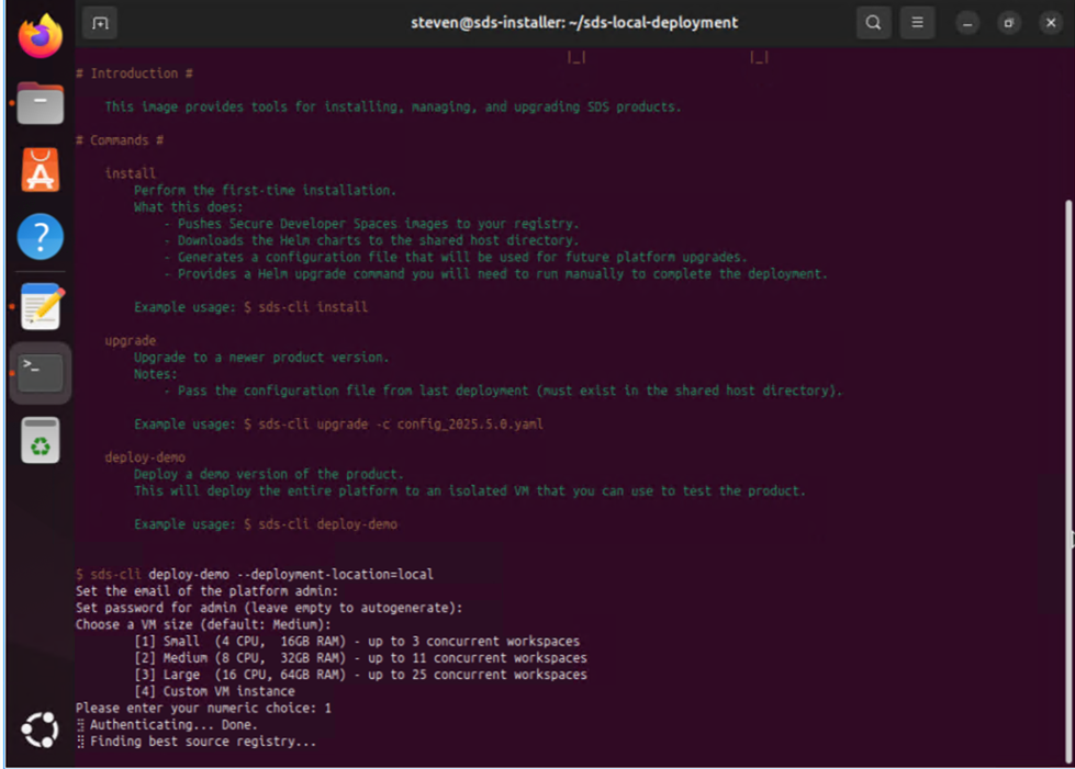 SecurSpaces Installer Container