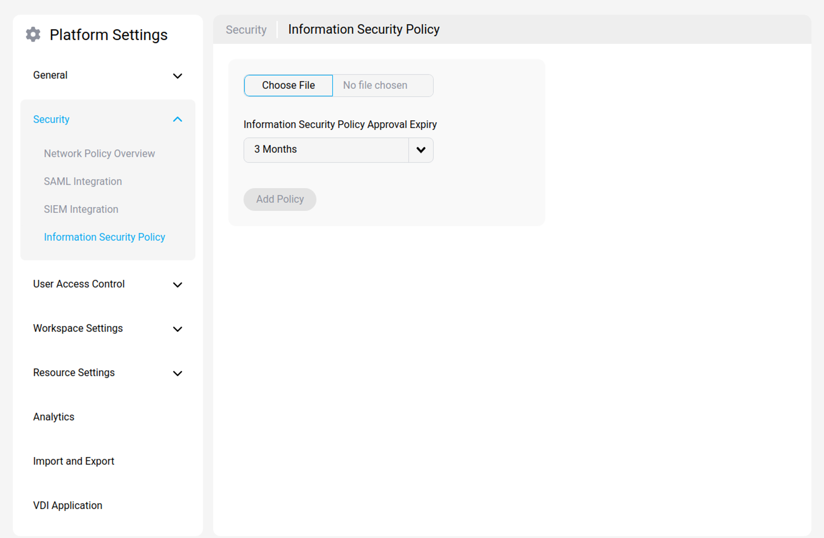 Information Security Policy