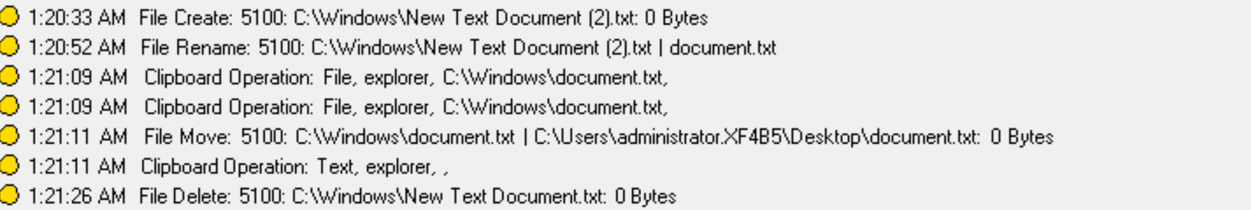 File operations