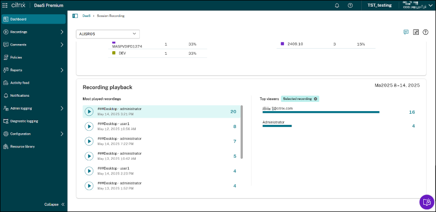 most-played-recordinga