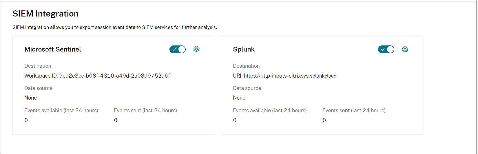 SIEM Integration