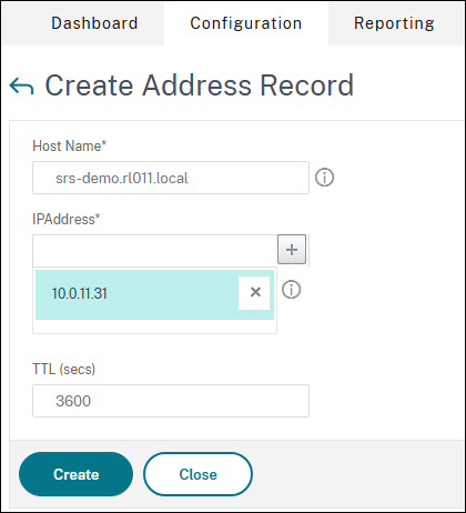 Configure server objects