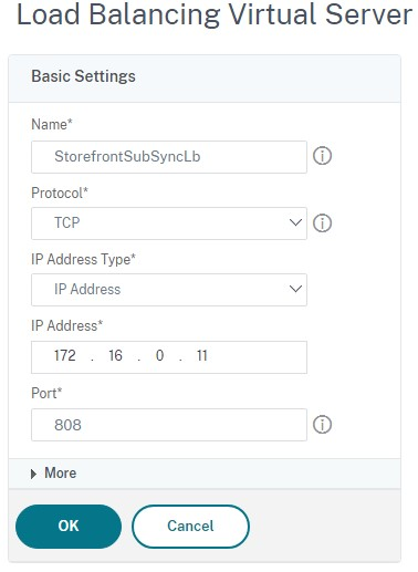 Screenshot of Load balance 808
