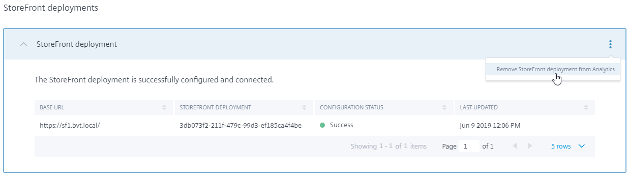 storefront server groups