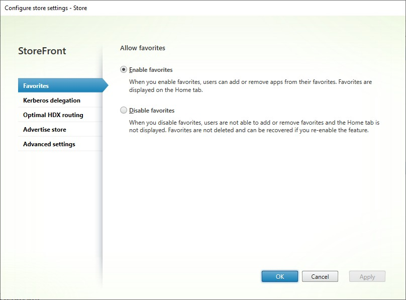 Screenshot of Configure store settings window, User Subscriptions tab
