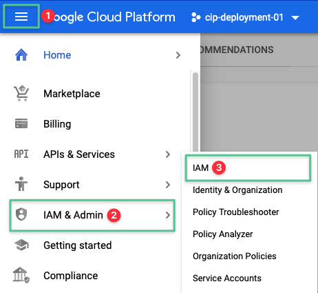 google-console-iam-admin