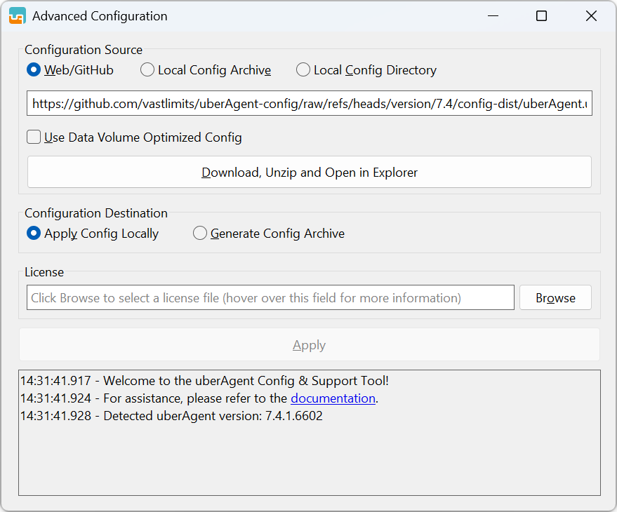 AdvancedConfiguration Web/GitHub