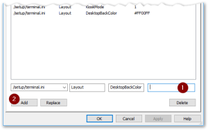 Dia advconfig