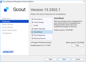 Scout Board Installation